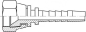 Preview: 2SN DN 6 x 600 Hydraulikschlauch