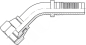 Preview: DKJ DN 38 1 7/8"-12 UNF-Innengewinde 45°Bogen, Interlock