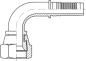 Preview: DKJ DN 38 1 7/8"-12 UNF-Innengewinde 90°Bogen, Interlock