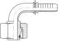 Preview: DKOL DN 12 18L M 26 x 1,5 24° Konus 90° Bogen