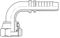 Preview: DKOR DN 31 1 1/4"-11 BSP-Gewinde, 90°Bogen mit O-Ring