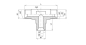 Preview: T 3/4" BSP T-Verschraubung, Edelstahl 1.4571