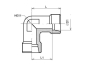 Preview: W 12L M 18 x 1,5 Winkelverschraubung, Edelstahl 1.4571