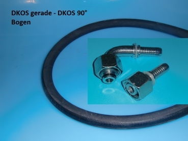 2SN DN 6 x 700 Hydraulikschlauch