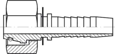 Preview: 2SN DN 8 x 2500 Hydraulikschlauch
