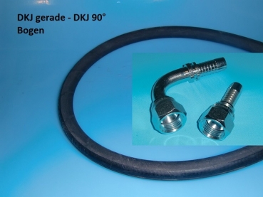 2SN DN 16 x 700 Hydraulikschlauch