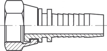 DKRF DN 12 3/4"-14 BSP-Innengewinde, flachdichtend