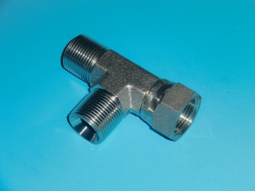 Preview: EVL 3/4" BSP einstellbare L-Verschraubung, Edelstahl 1.4571