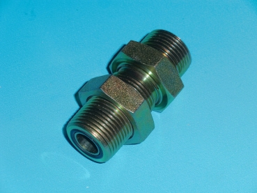 SV 1 3/16" ORFS gerade Schottverschraubung, Edelstahl 1.4571