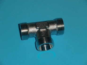 T 8S M 16 x 1,5 T-Verschraubung, Edelstahl 1.4571