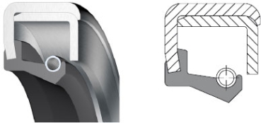 Wellendichtring 20 x 47 x 10 C NBR