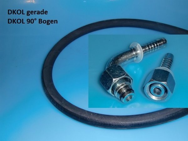 2SN DN 6 x 2900 Hydraulikschlauch