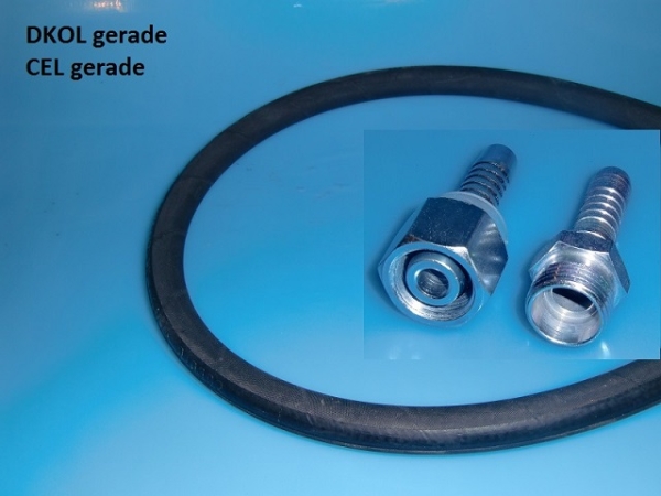 2SN DN 6 x 8000 Hydraulikschlauch