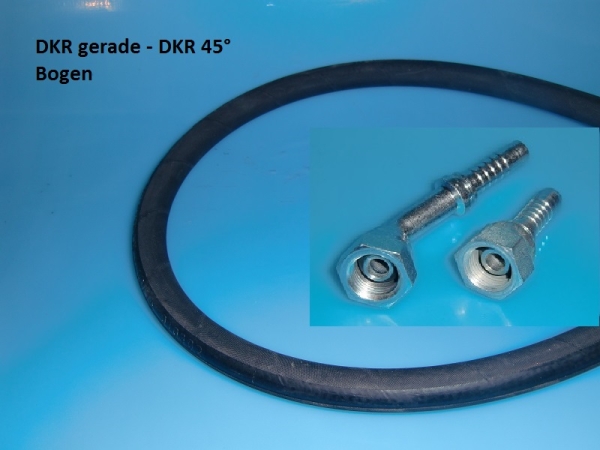 2SN DN 12 x 200 Hydraulikschlauch