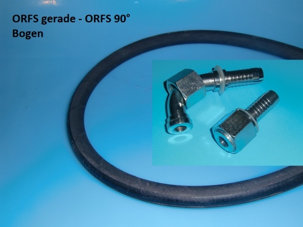 2SN DN 16 x 800 Hydraulikschlauch