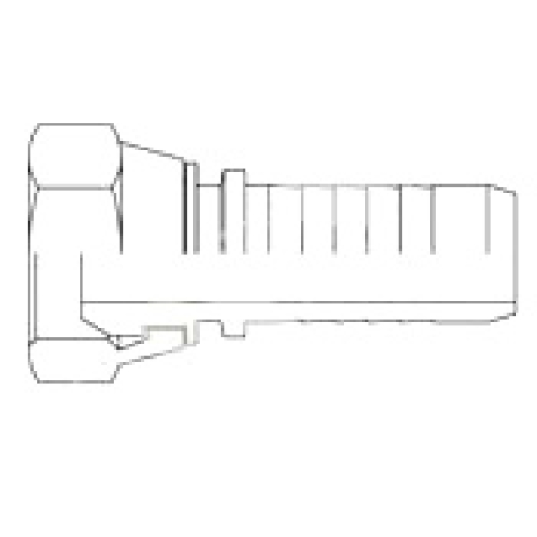 DKR DN 19 3/4"-14 BSP-Innengewinde