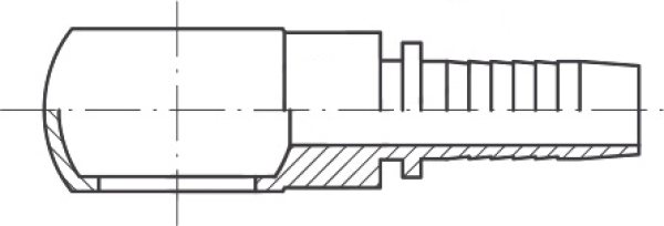 RGN DN 8 Ø 1/4" Ringarmatur