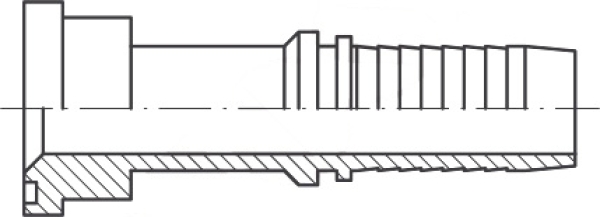 SAE-Flanscharmatur DN 31-60,3 1 1/2"