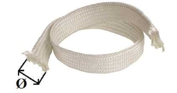 FG 15 Fiberglasummantelung 12 - 15mm