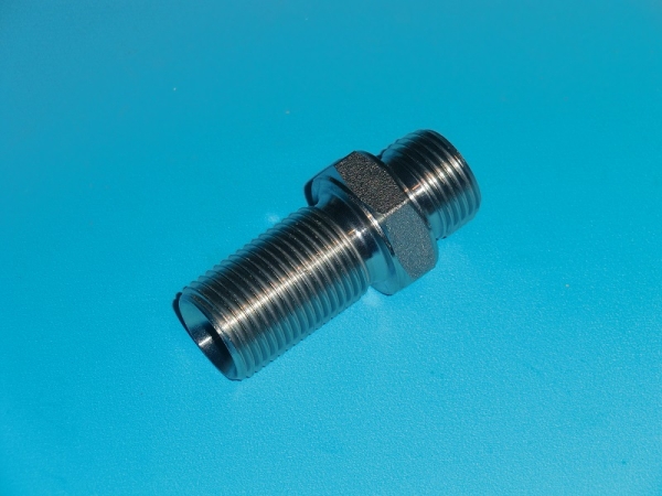 SV 3/8" BSP gerade Schottverschraubung