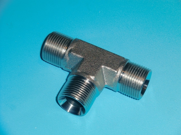 T 1 1/2" BSP T-Verschraubung, Edelstahl 1.4571