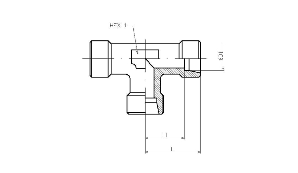 T 25S M 36 x 2,0 T-Verschraubung