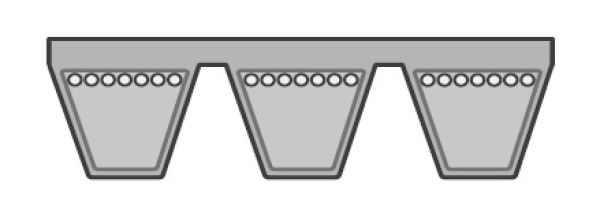 3/5V 1400 (3556mm) Kraftband CWG