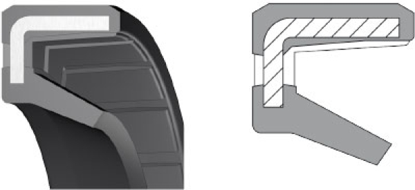 Wellendichtring 45 x 52 x 4 AO NBR