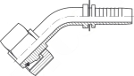 DKOS DN 16 20S M 30 x 2,0 24° Konus 45° Bogen