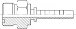 ORS DN 19 1 3/16"-12 Außengewinde, flachdichtend