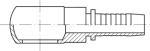 RGN DN 6 Ø 12 mm Ringarmatur