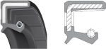 Wellendichtring 95 x 125 x 12 AS NBR
